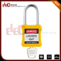 Elecpopular China Online Selling Colorful Red Keyed Alike PA Plastic Safety Padlock